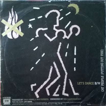 David Bowie : Let's Dance = Bailemos (12", Maxi)