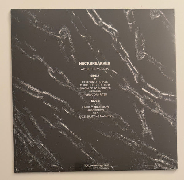 Neckbreakker : Within The Viscera (LP, Album, Red)