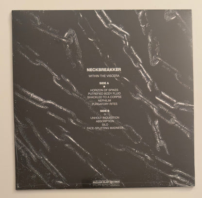 Neckbreakker : Within The Viscera (LP, Album, Red)