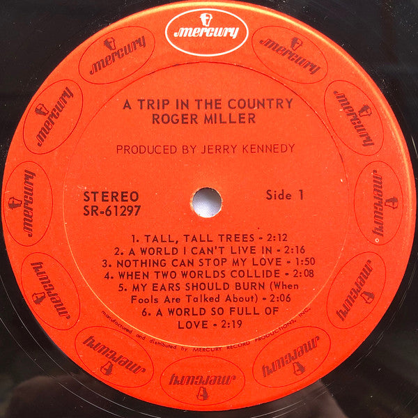 Roger Miller : A Trip In The Country (LP, Album)