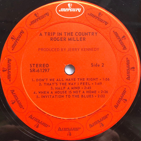 Roger Miller : A Trip In The Country (LP, Album)