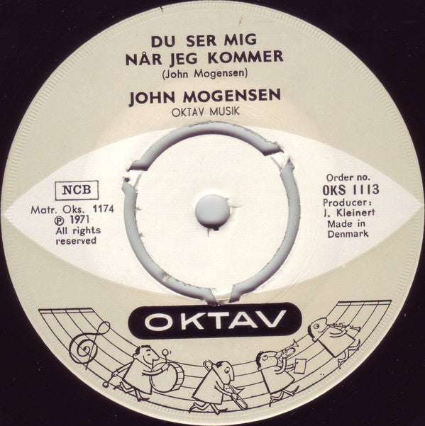 John Mogensen : Du Ser Mig Når Jeg Kommer (7", Single)