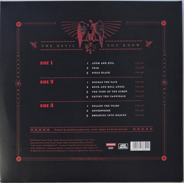 Heaven & Hell (2) : The Devil You Know (LP, KM  + LP, S/Sided, Etch, KM  + Album, Gat)