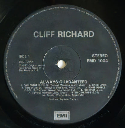 Cliff Richard : Always Guaranteed (LP, Album)