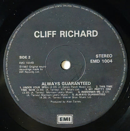 Cliff Richard : Always Guaranteed (LP, Album)