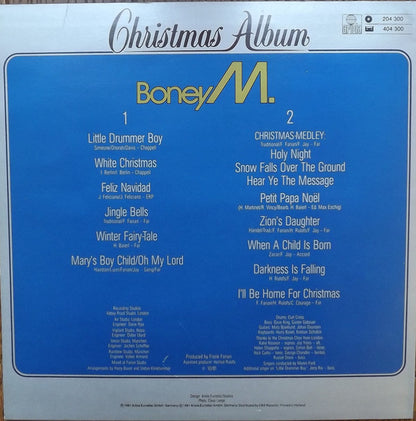 Boney M. : Christmas Album (LP, Album)