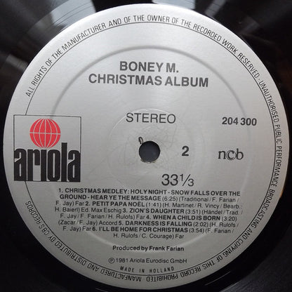 Boney M. : Christmas Album (LP, Album)