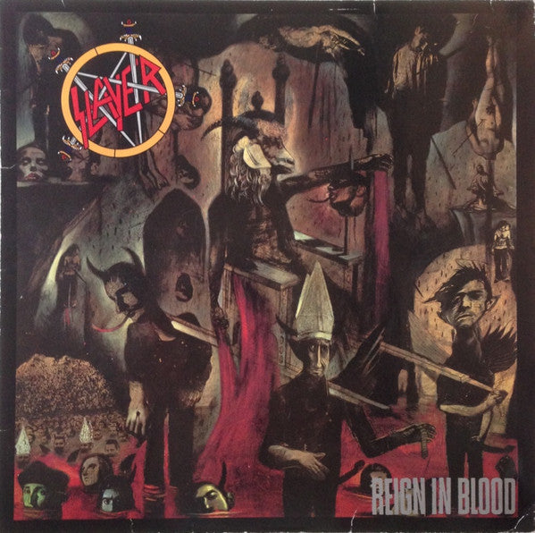 Slayer : Reign In Blood (LP, Album, RE)