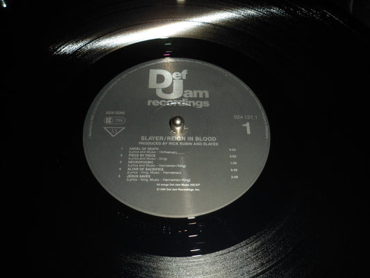 Slayer : Reign In Blood (LP, Album, RE)