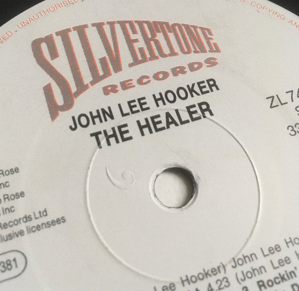 John Lee Hooker : The Healer (LP, Album)