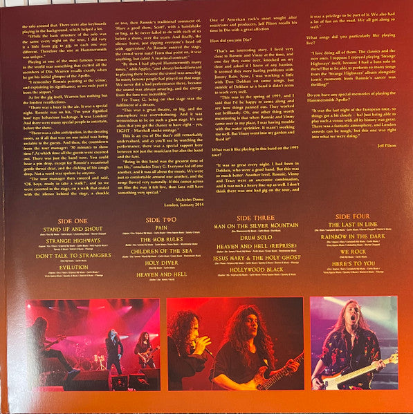 Dio (2) : Live In London: Hammersmith Apollo 1993 (2xLP, Album, Dlx, RE, 180)