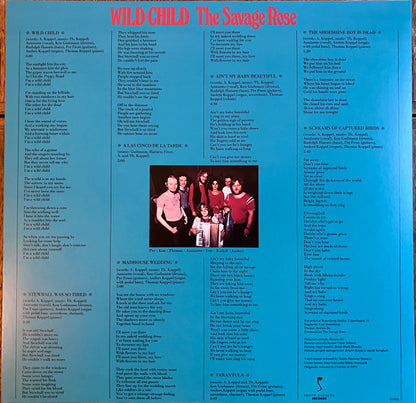 The Savage Rose* : Wild Child (LP, Album, Ltd, RE)