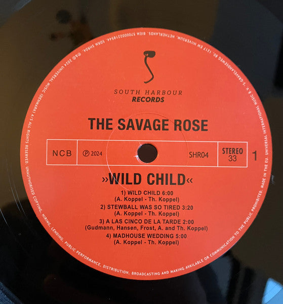 The Savage Rose* : Wild Child (LP, Album, Ltd, RE)