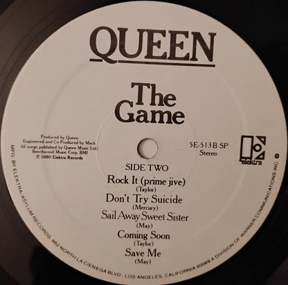 Queen : The Game (LP, Album, Spe)
