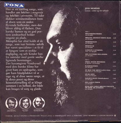 Jens Memphis : Bolværksmatrosen (LP)
