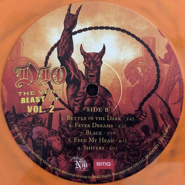 Dio (2) : The Very Beast Of Dio Vol.2 (2xLP, Comp, Ltd, M/Print, RE)