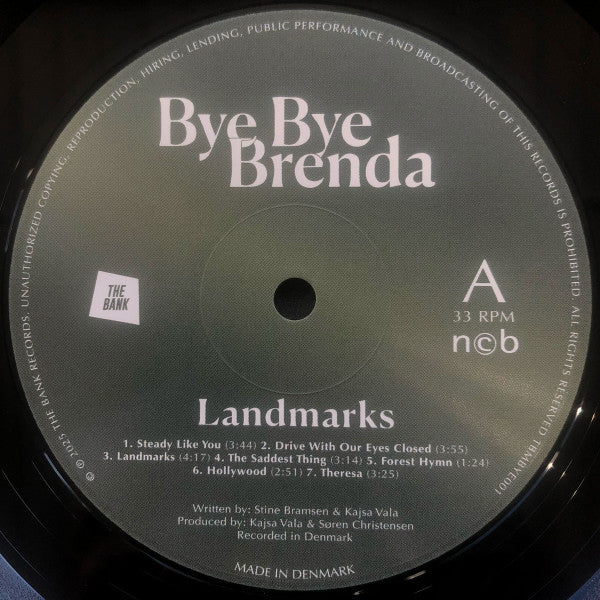 Bye Bye Brenda : Landmarks (LP, Album)