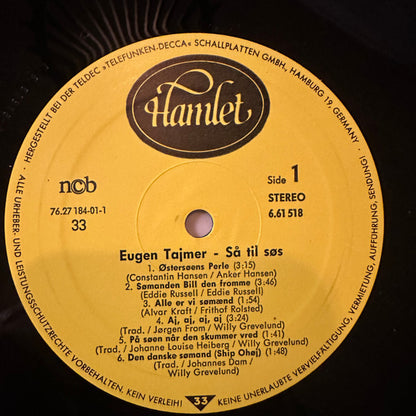 Eugen Tajmer : Så til SØS 3 (LP)