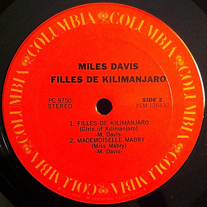 Miles Davis : Filles De Kilimanjaro (LP, Album, RE)