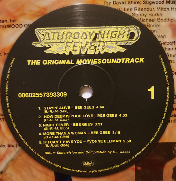 Various : Saturday Night Fever (The Original Movie Sound Track) (2xLP, Album, Ltd, RE, Cle)