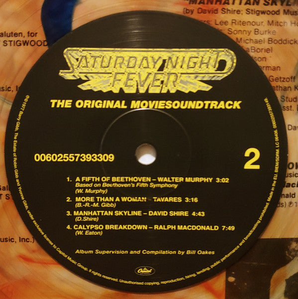 Various : Saturday Night Fever (The Original Movie Sound Track) (2xLP, Album, Ltd, RE, Cle)
