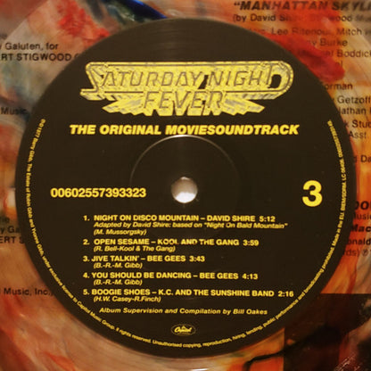 Various : Saturday Night Fever (The Original Movie Sound Track) (2xLP, Album, Ltd, RE, Cle)