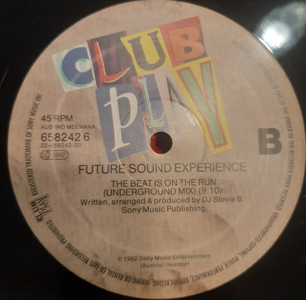 Future Sound Experience : No Phantom In The Opera (12")