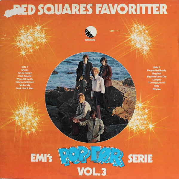 Red Squares* : Red Squares Favoritter (LP, Comp)