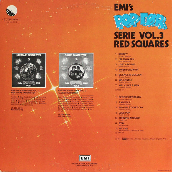 Red Squares* : Red Squares Favoritter (LP, Comp)