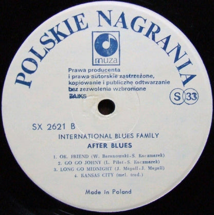 After Blues : International Blues Family (LP, Album)