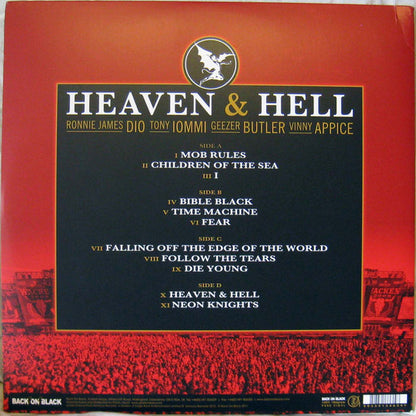 Heaven & Hell (2) : Neon Nights • 30 Years Of Heaven & Hell • Live At Wacken (2xLP, Album, Red)