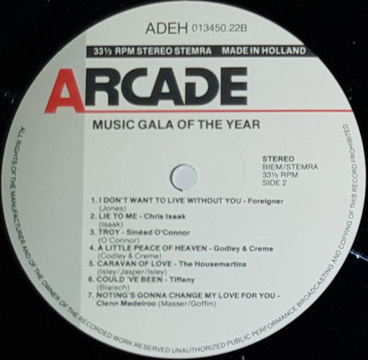 Various : Music Gala Of The Year '88 (2xLP, Comp)