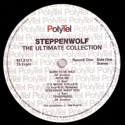 Steppenwolf : The Ultimate Collection (2xLP, Comp)