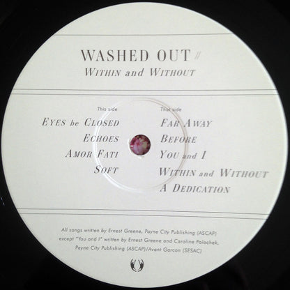 Washed Out : Within And Without (LP, Album, 180)