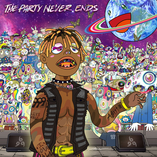 Juice WRLD : The Party Never Ends (2xLP, Album, Ltd, Blu)