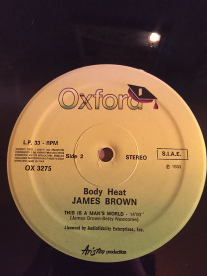 James Brown : Body Heat (LP)