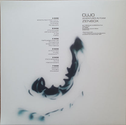 Cujo : Adventures In Foam (3xLP, Album, RE, 140)
