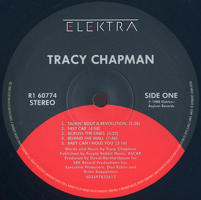Tracy Chapman : Tracy Chapman (LP, Album, RE, 35t)