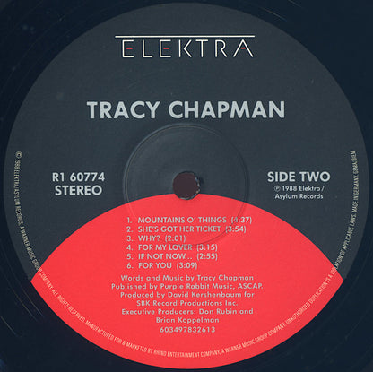 Tracy Chapman : Tracy Chapman (LP, Album, RE, 35t)