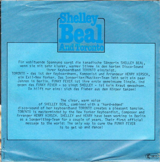 Shelley Beal And Toronto (7) : Funky Fever (7", Single)