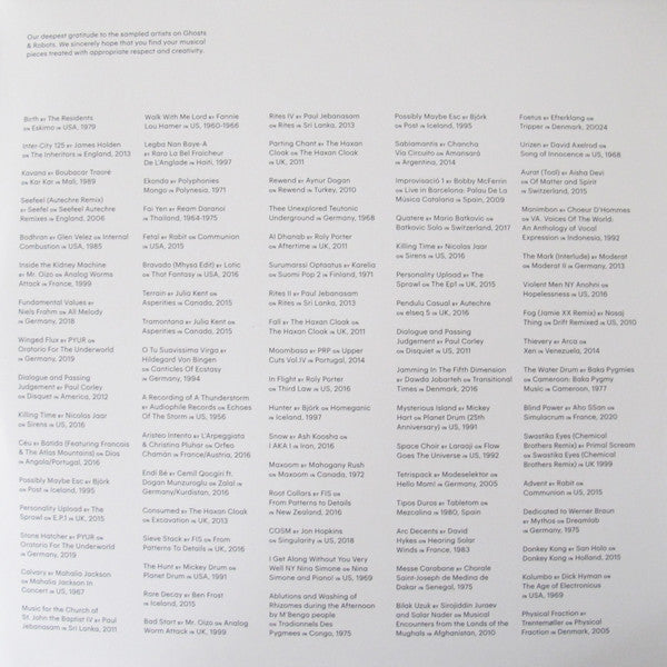 Den Sorte Skole : Ghosts & Robots (2xLP, Album)
