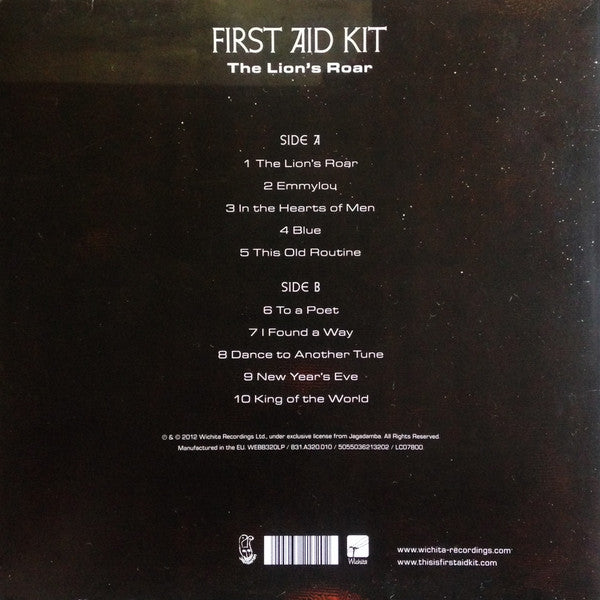 First Aid Kit : The Lion's Roar (LP, Album, Gat)