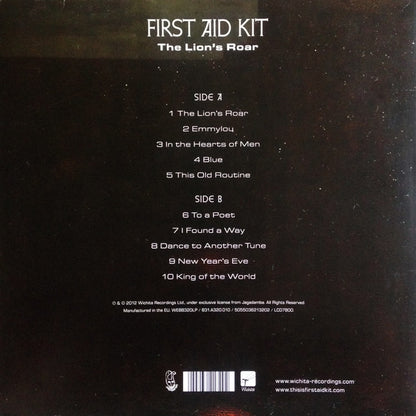 First Aid Kit : The Lion's Roar (LP, Album, Gat)