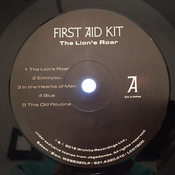 First Aid Kit : The Lion's Roar (LP, Album, Gat)