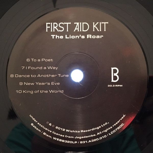 First Aid Kit : The Lion's Roar (LP, Album, Gat)