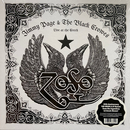 Jimmy Page & The Black Crowes : Live At The Greek (6xLP, 180 + Box, Album, Dlx, Ltd, RM, 25t)