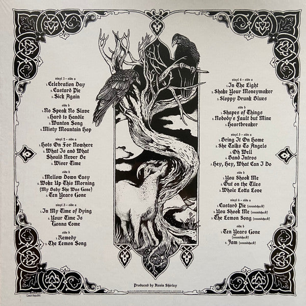 Jimmy Page & The Black Crowes : Live At The Greek (6xLP, 180 + Box, Album, Dlx, Ltd, RM, 25t)