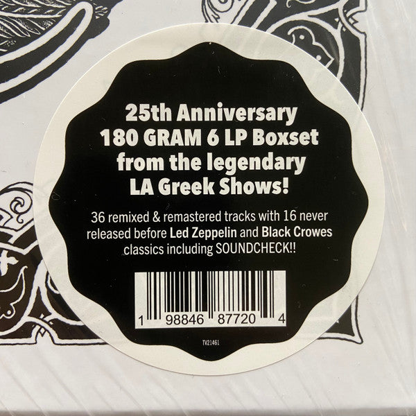 Jimmy Page & The Black Crowes : Live At The Greek (6xLP, 180 + Box, Album, Dlx, Ltd, RM, 25t)