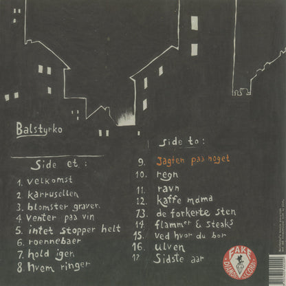Balstyrko : Jagten Paa Noget (LP, Album, RE)