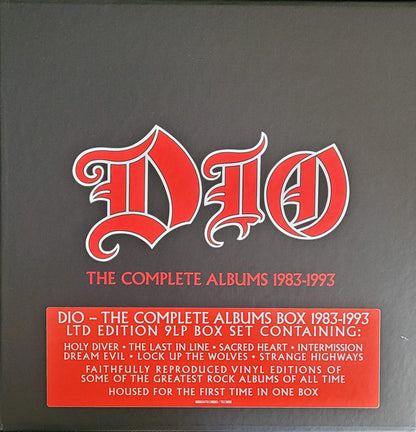 Dio (2) : The Complete Albums 1983-1993 (LP, Album, RE, RM, RP + LP, Album, RE, RM, RP + LP)